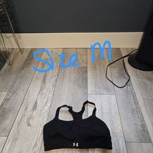 Under Armour Midnight Black Sports Bra